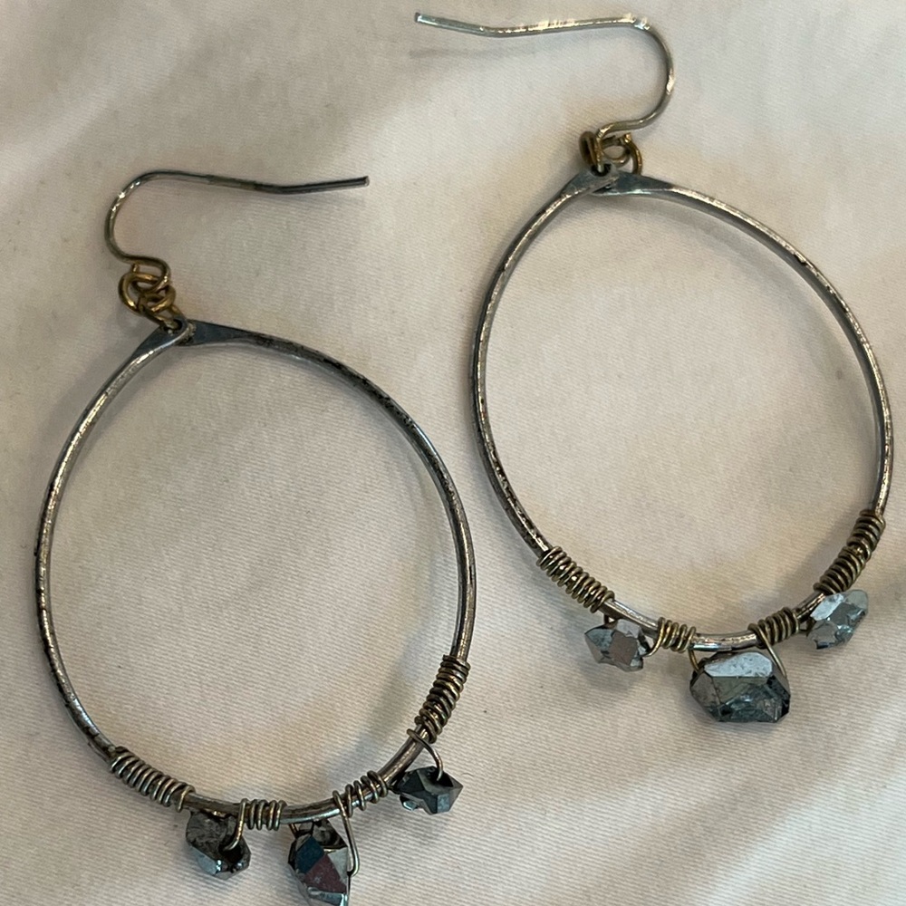 Tourmaline dangle earrings